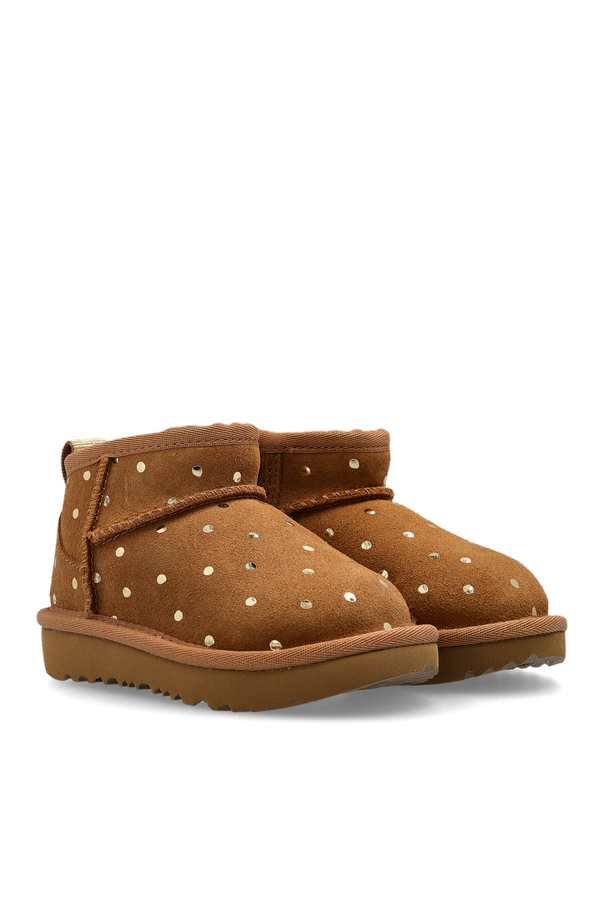 UGG Kids Botas de neve ‘Classic Ultra Mini Shiny Dots’