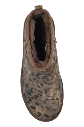 UGG Zamsch-Schneestiefel ‘Classic Ultra Mini Spotted’