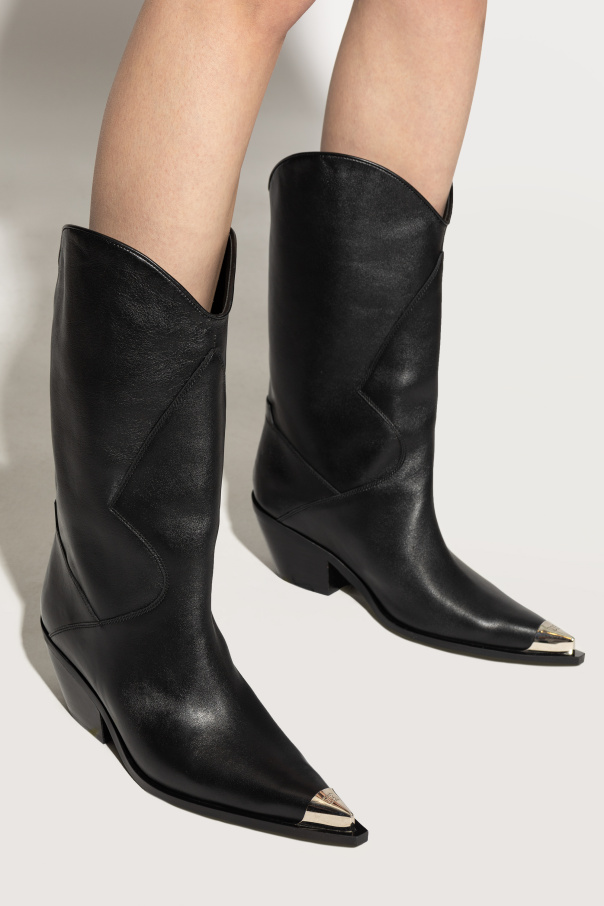 MISBHV Leather cowboy boots