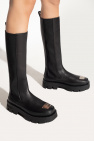 MISBHV Leather knee-high boots