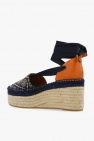 Tory Burch ‘T Monogram’ wedge espadrilles