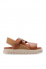 givenchy kids logo tape touch strap fastening sandals item