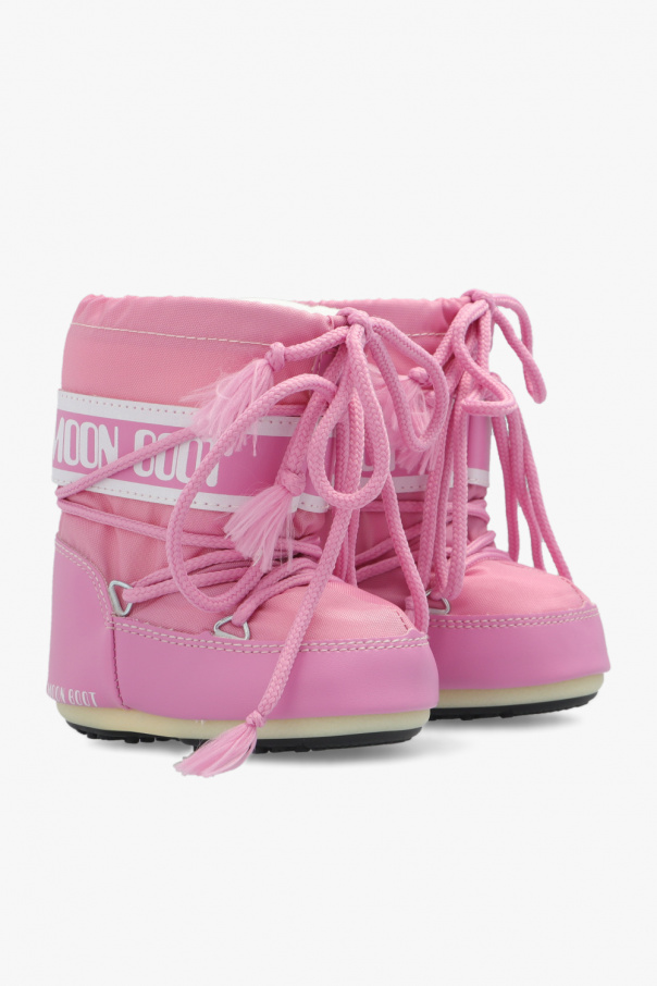 Moon Boot Kids ‘Icon Nylon’ snow boots