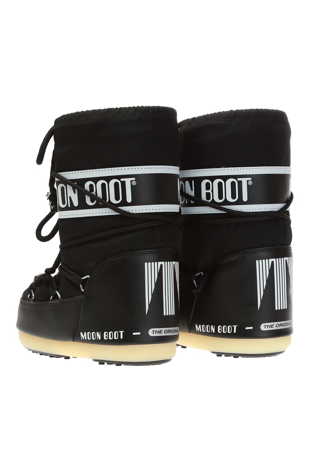 Saffiano oxford shoes Black 'Classic Nylon' snow boots