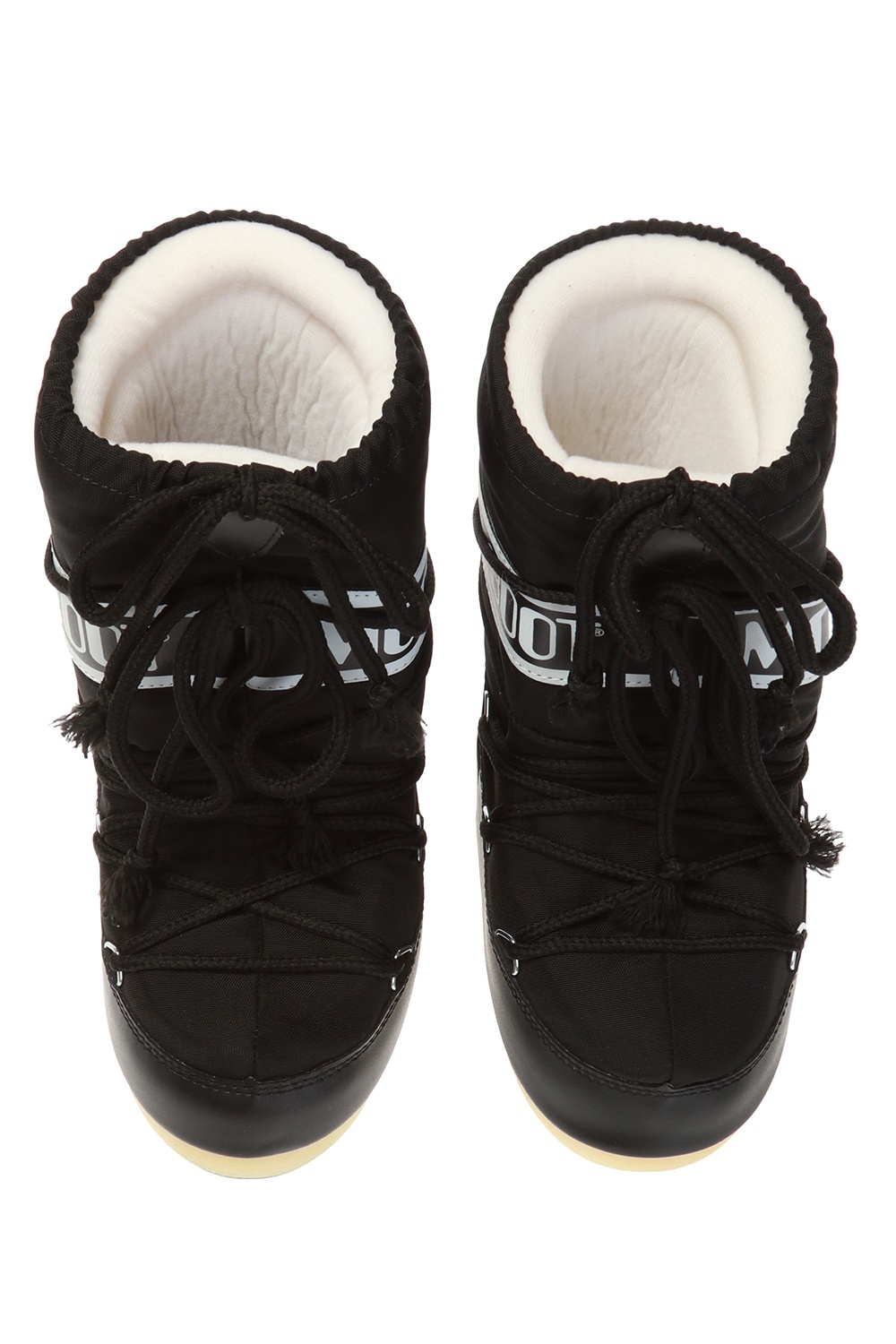 Saffiano oxford shoes Black 'Classic Nylon' snow boots