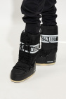 Moon Boot BLACK ‘Icon Nylon’ snow boots