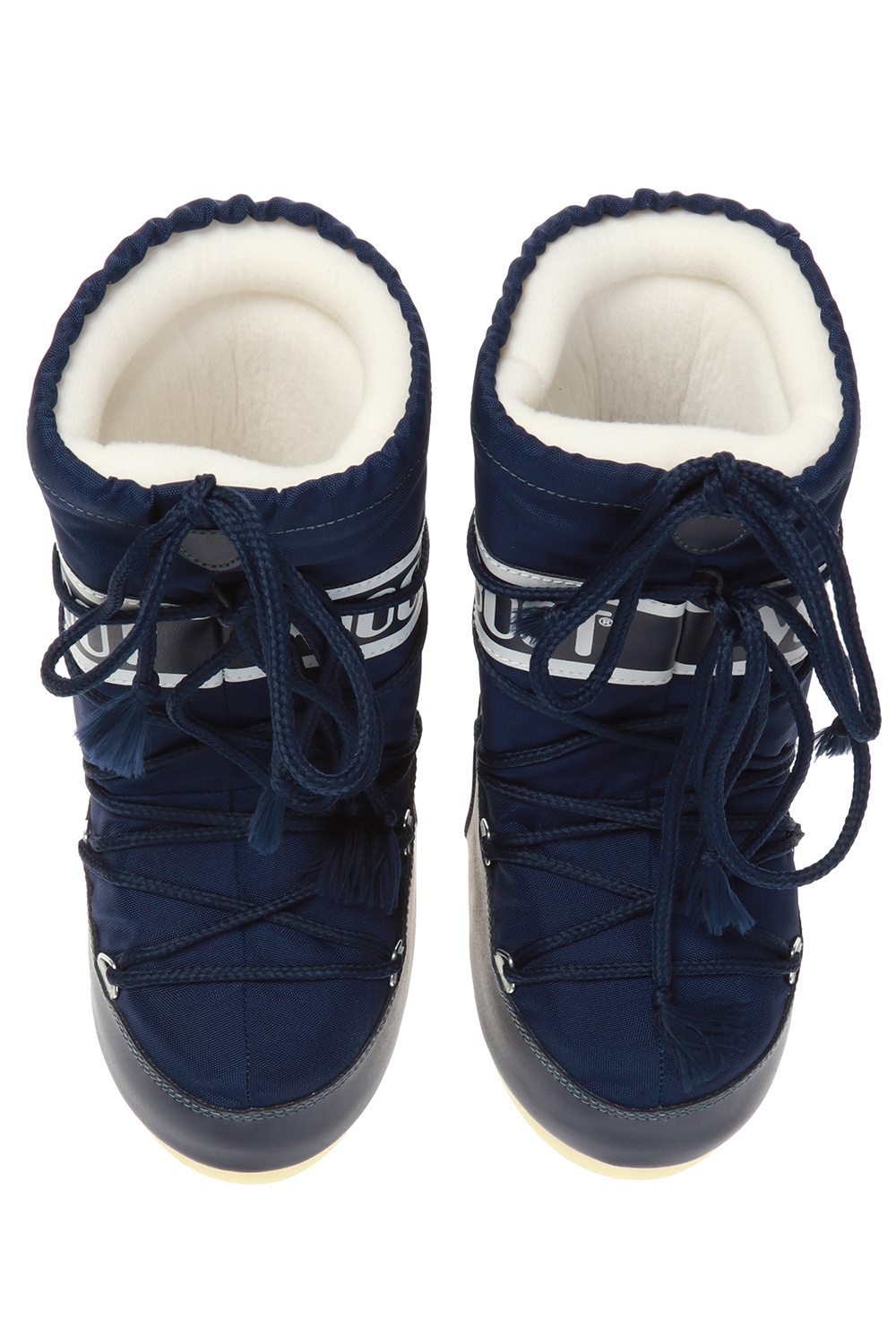 Moon Boot Kids 'faux-shearling hiking boots