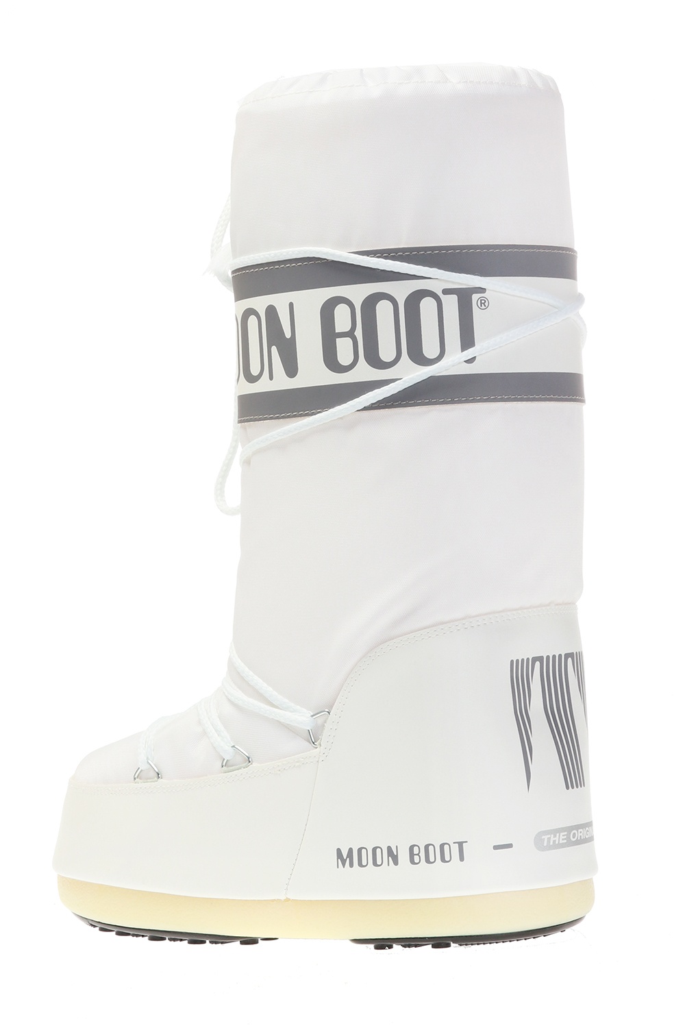 Moon Boot 'LACOSTE Sneaker bassa 'COURT CAGE' bianco lana pietra verde