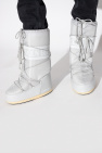 Moon Boot GREY ‘Icon Nylon’ snow boots
