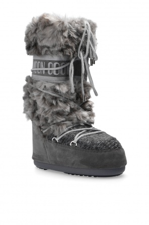 Moon Boot ‘Wool Fur’ snow boots