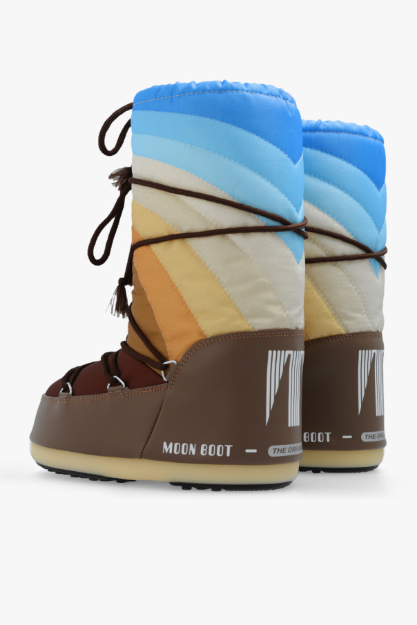 Moon Boot Kids ‘Icon Rainbow’ snow boots