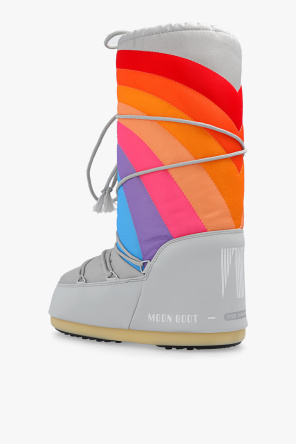 Moon Boot ‘Icon Rainbow’ snow boots