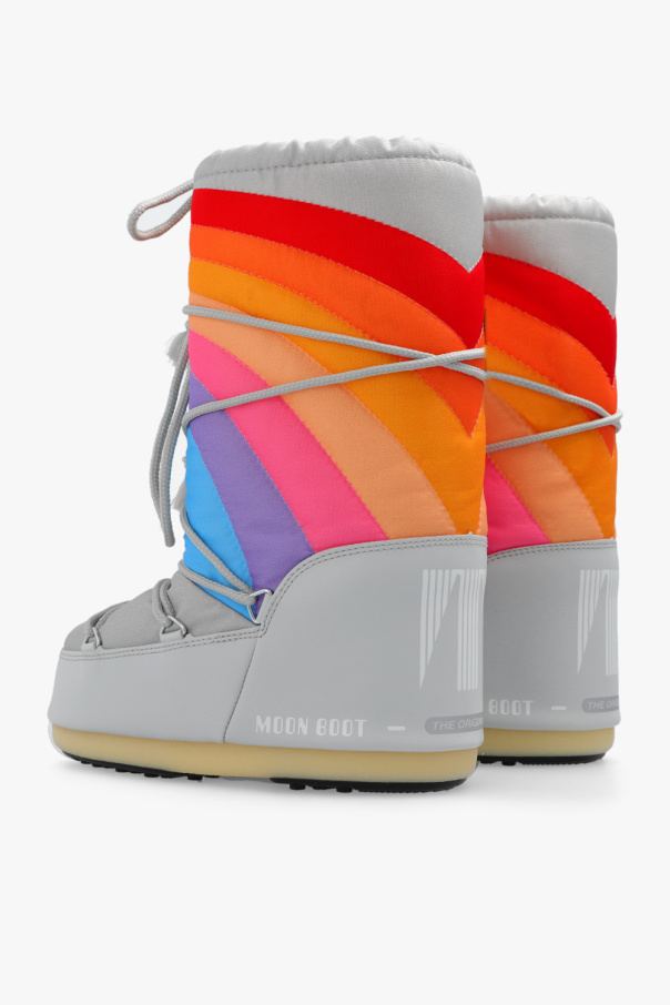 Moon Boot Kids ‘Icon Rainbow’ snow Vashtie