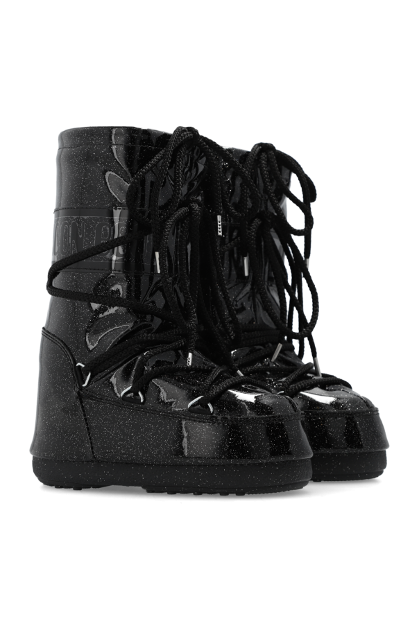 Moon Boot Kids ‘Icon Glitter’ snow boots