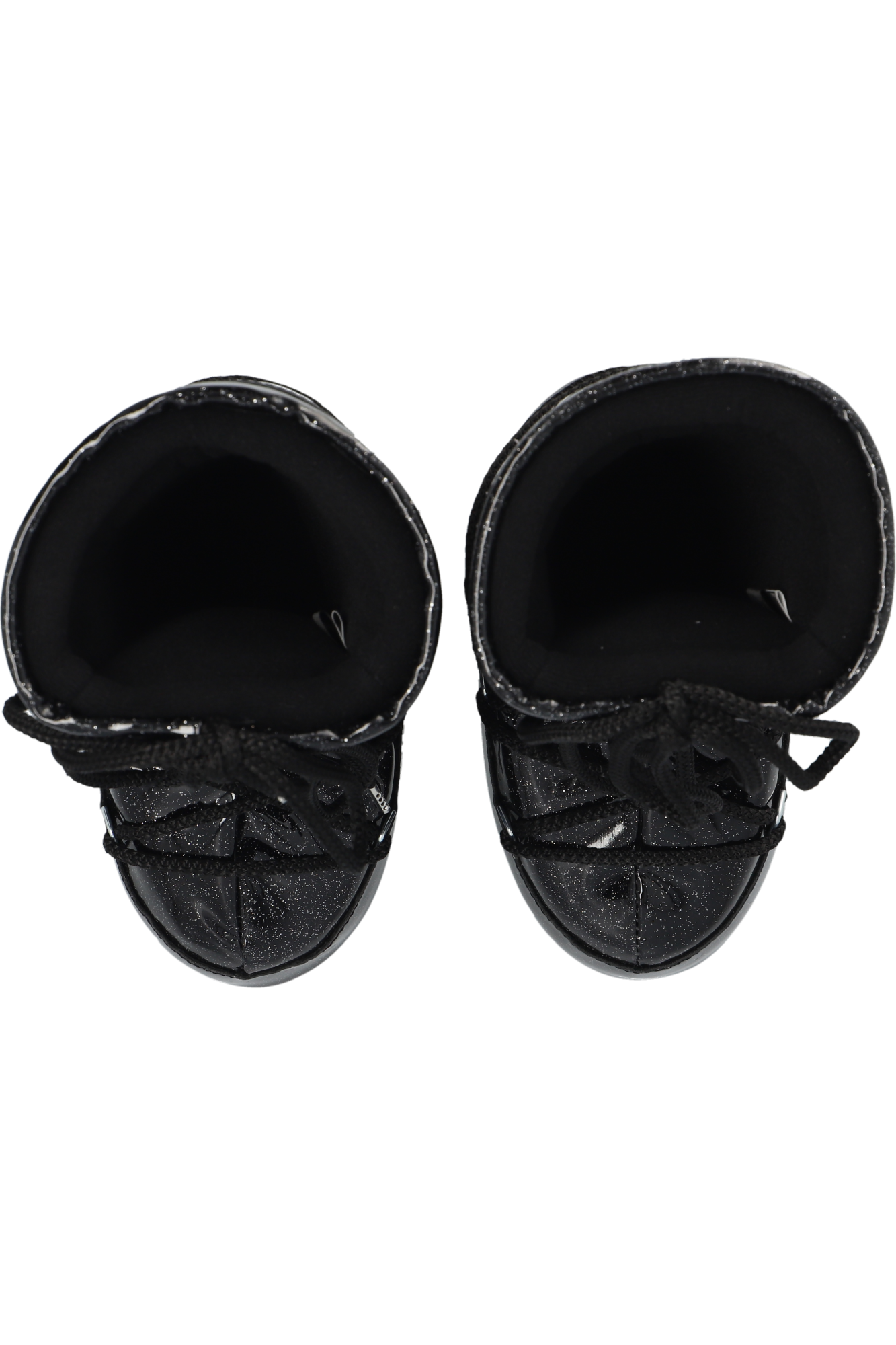 SchaferandweinerShops GB - Sneaker Allacciata In Nabuk - Black 'Icon Glitter'  snow boots Balenciaga Speedrunner Black Green Marathon Running Shoes  Sneakers 645056W2DBD1171