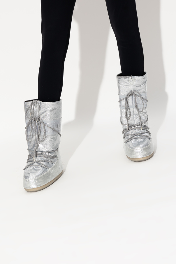 Moon Boot ‘Icon Glitter’ snow studded