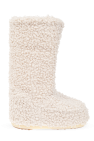 Moon Boot cream ‘Icon Faux Curly’ snow boots