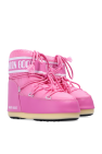 Moon Boot Kids PINK ‘Classic Low’ snow boots