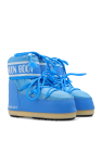 Moon Boot Kids BLUE ‘Icon Low’ snow boots
