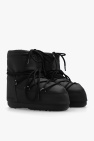 Moon Boot Kids BLACK ‘Icon Low’ snow boots