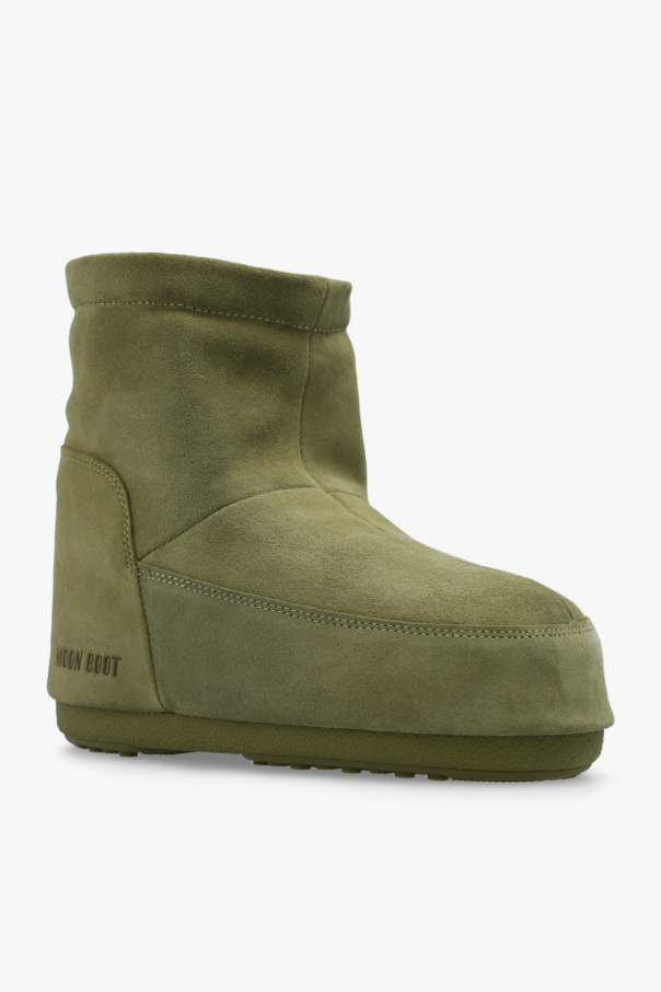 MOON BOOT Icon Low suede snow boots