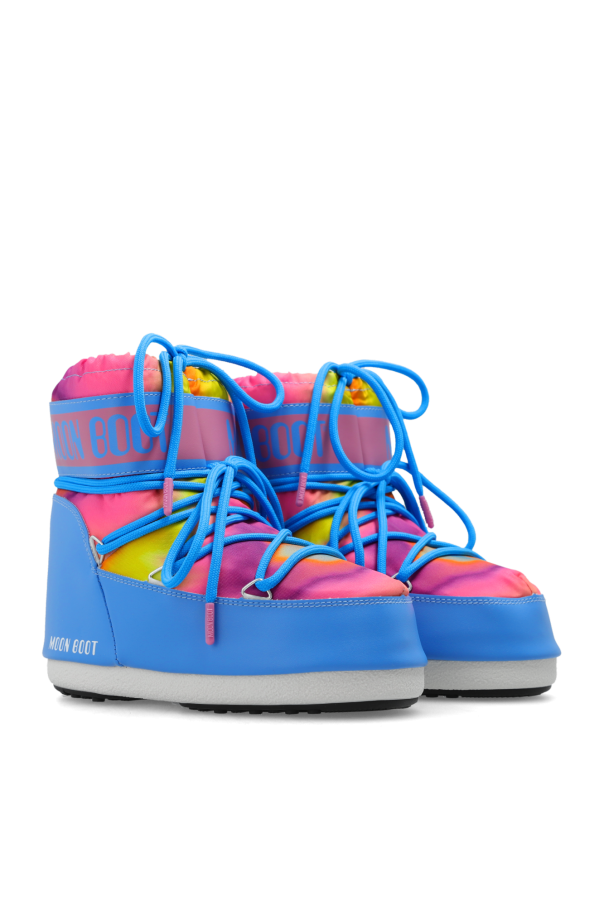 Moon Boot Kids ‘Icon Tie Dye Low’ Lotto boots
