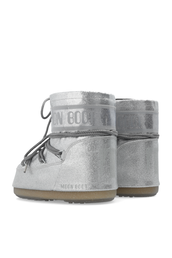 Moon Boot Kids ‘Icon Glitter Low’ snow boots