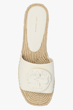 Tory Burch Slides with logo