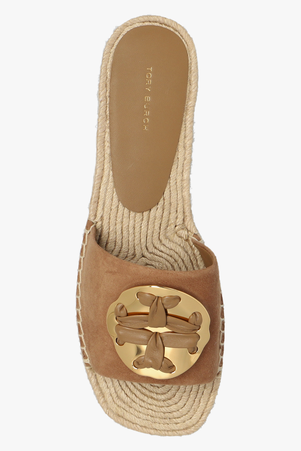 Tory Burch Slides with logo