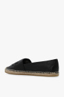 Tory Burch BLACK Espadrilles with logo