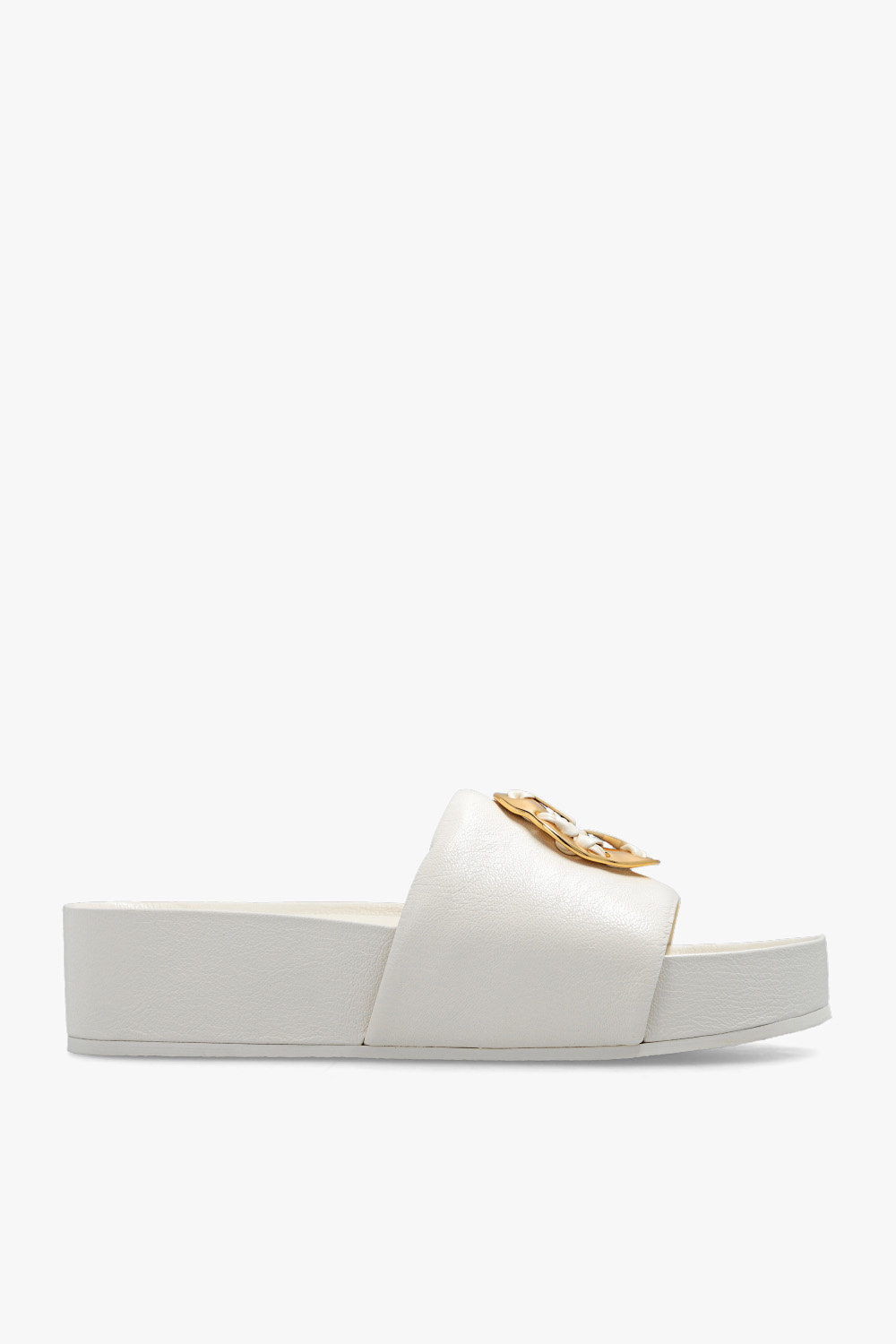 Tory Burch Slides with logo