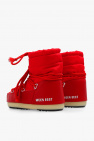 Moon Boot Kids RED ‘Light Low’ snow boots