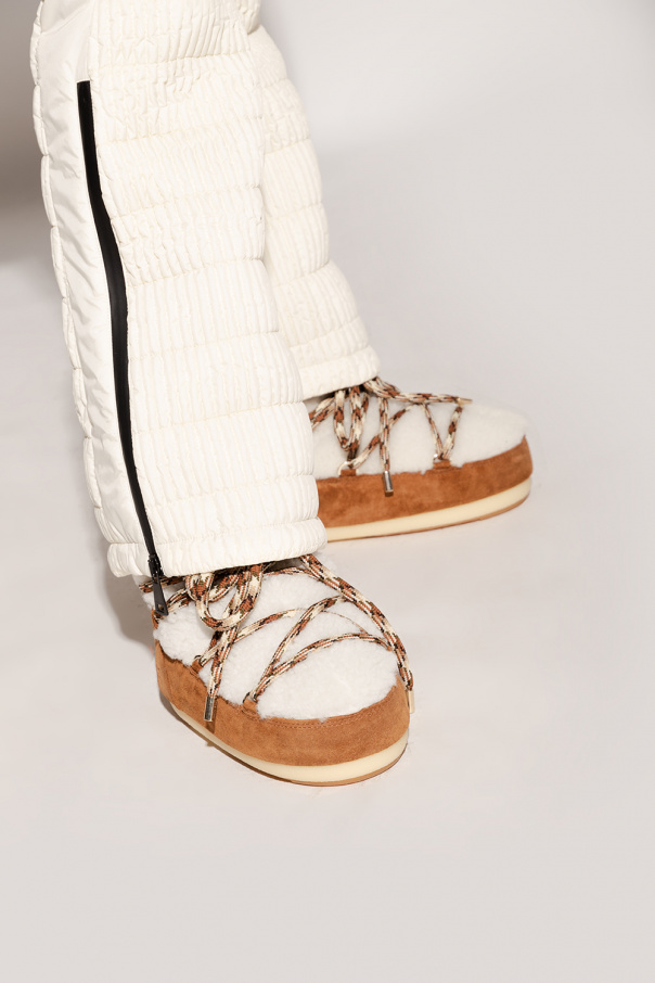 Moon Boot ‘Light Low’ shearling snow boots