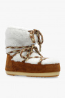 Moon Boot cream ‘Light Low’ shearling snow boots