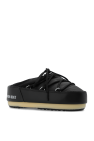 Moon Boot BLACK Shoes with logo