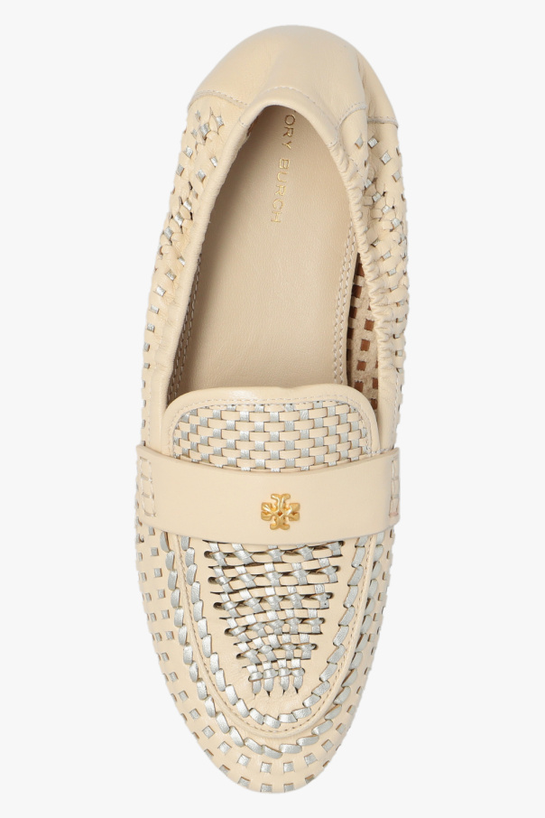 Beige Leather loafers Tory Burch - Vitkac Germany