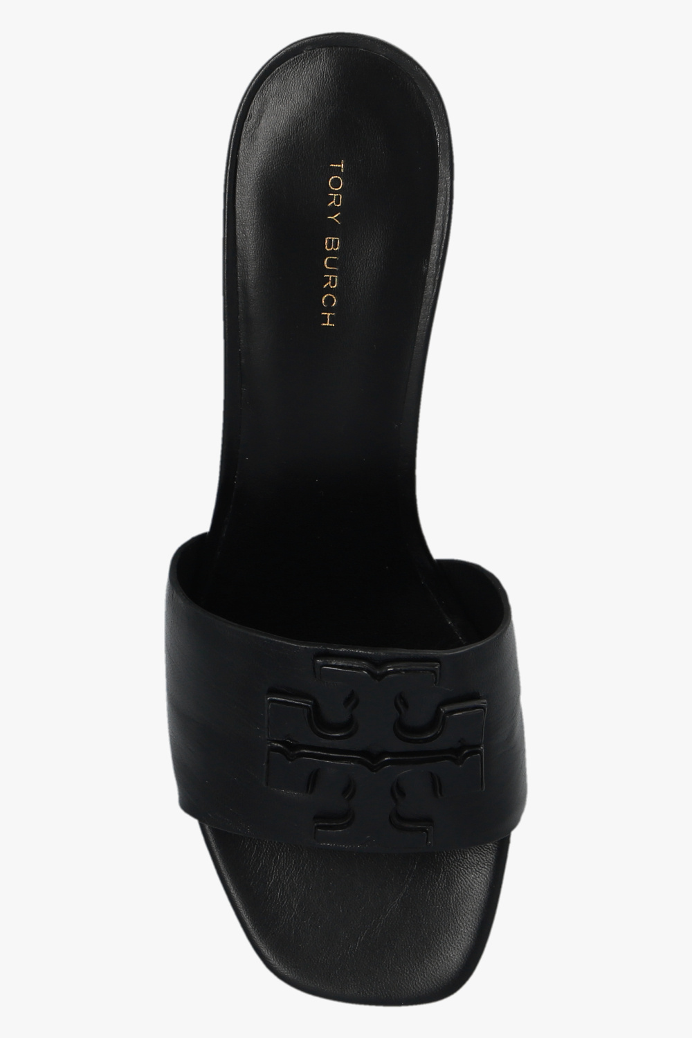 Tory Burch Leather heeled slides