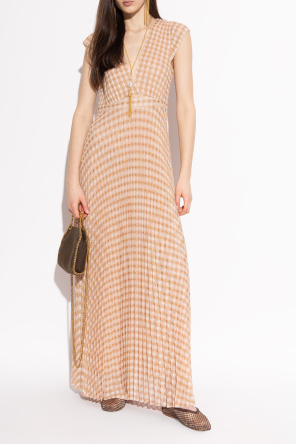 forte_forte Ballet flats with shimmering crystals