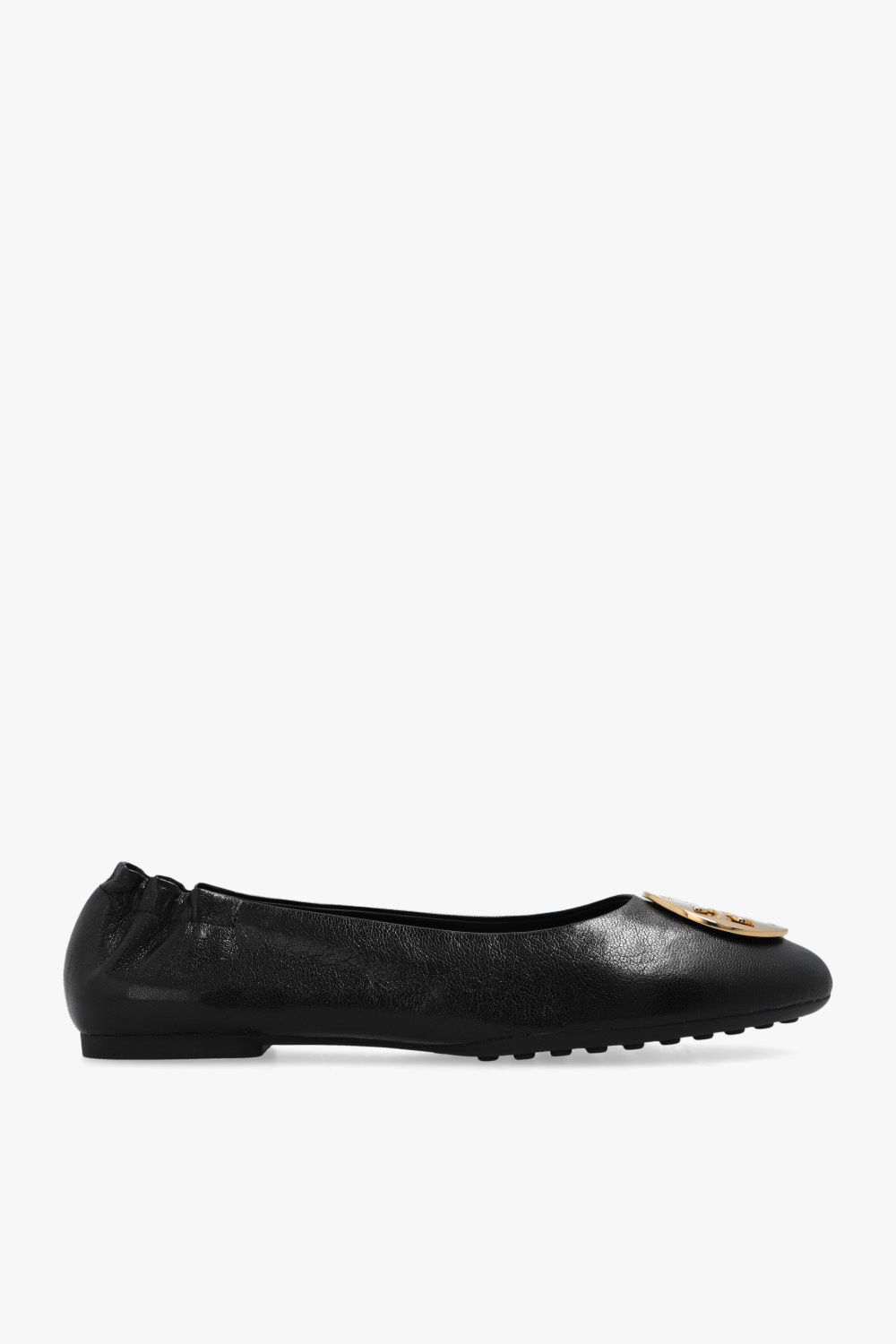 Tory Burch ‘Claire’ leather ballet Cuir