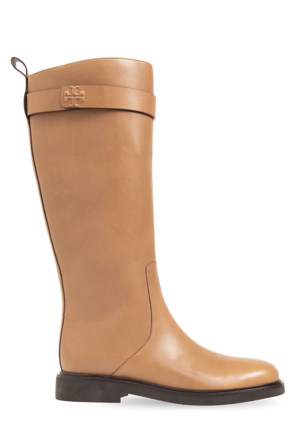 Leather knee-high boots od Tory Burch
