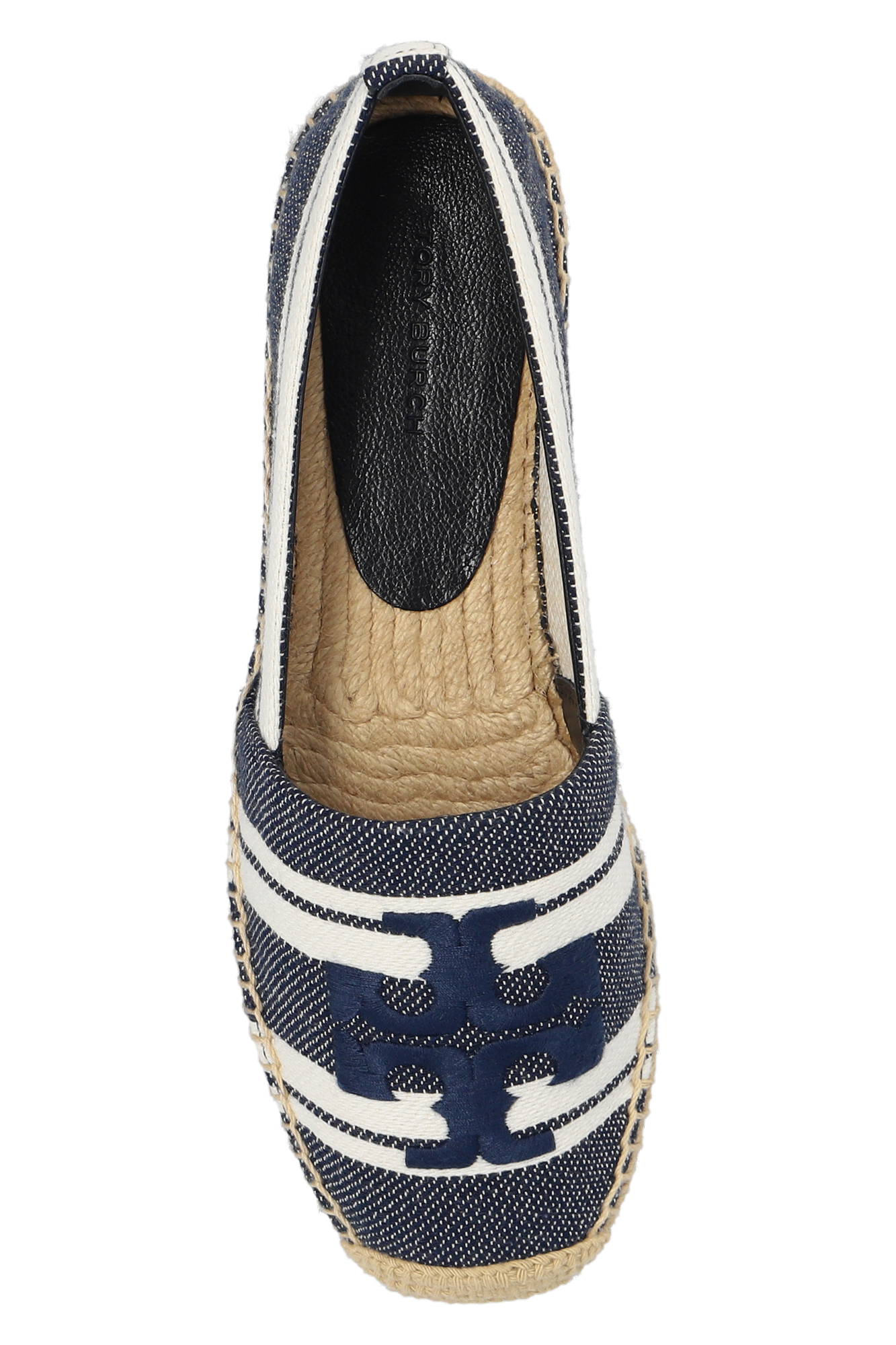 tory burch blue espadrilles