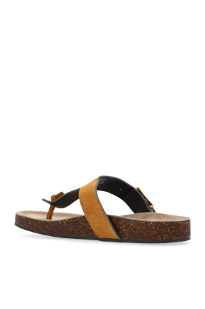 Tory Burch Slippers with `Mellow Thong` logo