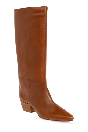 forte_forte Leather heeled boots