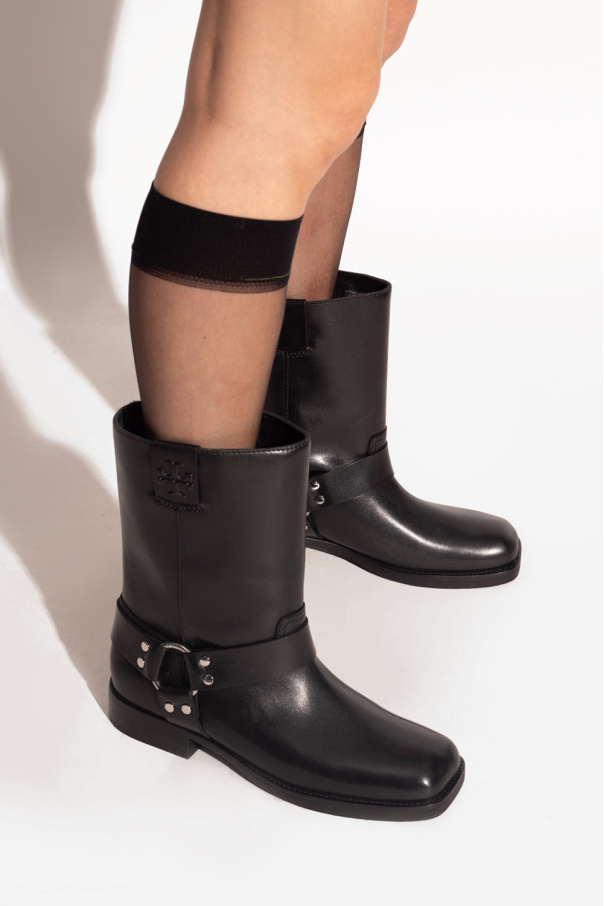 Tory Burch Leather ankle boots