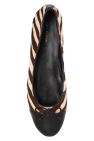 Tory Burch BROWN ‘Cap-Toe’ ballet flats