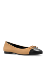 Tory Burch beige ‘Cap -Toe’ ballet flats