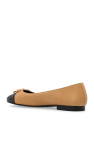 Tory Burch beige ‘Cap -Toe’ ballet flats