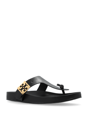 Tory Burch Leather Slippers