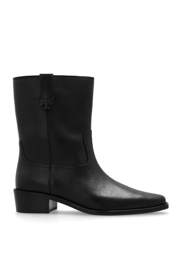 Tory Burch Leather Ankle Boots