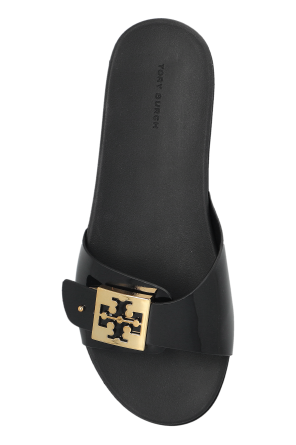 Tory Burch Flip-flops with a logo-shaped buckle